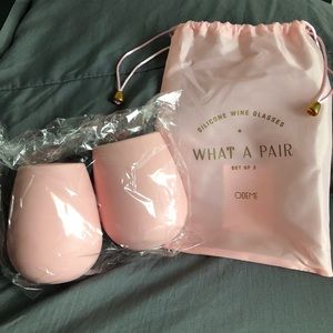 Odeme Silicone Wine Glasses